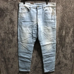 G-Star RAW Jeans Herren 33x32 Sun Faded Aqua Marine 3301 Straight Tapered Stretch - Bild 1 von 14