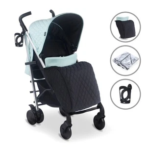 My Babiie MB51 Plus Stroller - Quilted Aqua - Picture 1 of 10