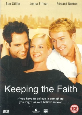 Keeping the Faith (2000) DVD, Ben Stiller, Edward Norton, Jenna Elfman - Image 1 of 3