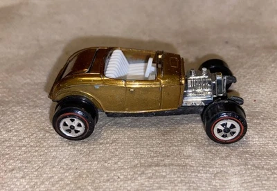 Espejo Ford Vintage Johnny Lightning Topper Redline Personalizado '32 Dorado - Restaurar Foto 1 de 4