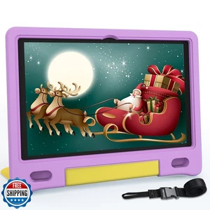 YACXBTK Tablet for Kids 10.1 inch Android 14, 8GB+64GB(TF 1TB) 6000mAh Kids T - Picture 1 of 5