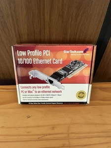 StarTech ST100SLP 1 port niskoprofilowa karta sieciowa Ethernet PCI 10/100 Mbps - Zdjęcie 1 z 1