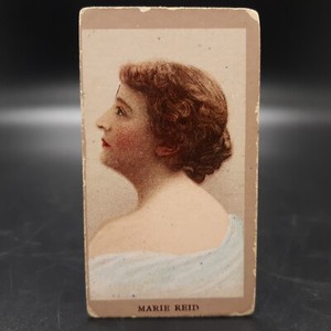 1890 N213 Kinney Bros. Sweet Caporal Actresses Marie Reid Antique Cigarette Card