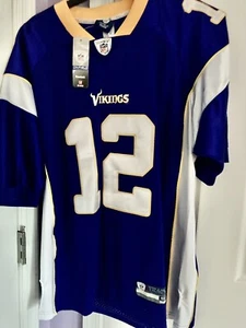 Reebok NFL Players Embroidered Minnesota Vikings Harvin #12 Jersey Size 50 NWT - Picture 1 of 2