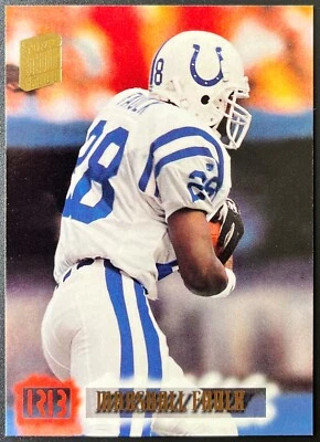 🏈 Marshall Faulk Football Cards **You Pick**  Colts & Rams HOF SB - Image 1 of 4