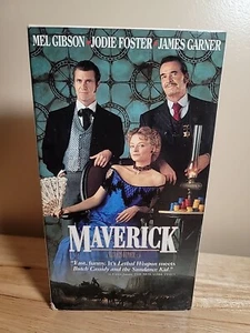 Maverick (VHS, 1994) VHS Cassette Tape, Mel Gibson!! - Picture 1 of 3