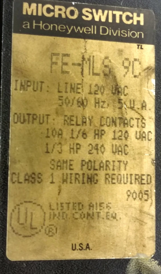 Sensor de proximidad fotoeléctrico MICRO SWITCH FE-MLS9C Foto 1 de 4