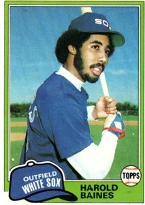 Tarjeta de béisbol Harold Baines OF White Sox Topps n.º 347 - Imagen 1 de 4