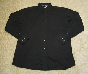 Wrangler Hemd Herren Large Schwarz George Strait Western Langarm Button Down - Bild 1 von 8