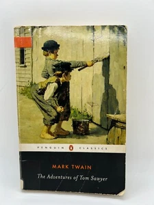 The Adventures of Tom Sawyer by Mark Twain - Acceptable Penguin Classics - Foto 1 di 8