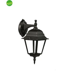 APPLIQUE DA ESTERNO VERSO IL BASSO GREENLIGHT EOLO IP44 E27 NERA - Foto 1 di 1
