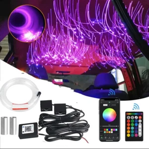 600pc Fiber Optic Car Headliner Star Light kit Roof Ceiling Lights App Remote UK - Picture 1 of 15