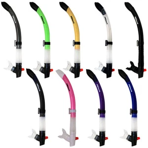 Promate SK790 Beluga Semi-Dry Snorkel Breath Tube for Scuba Diving Snorkeling - Picture 1 of 10