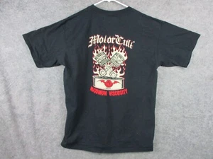 Vintage Motor Cult So Cal Shirt Mens Large Black Cotton Tee Motor Oil GEO 2004 - Picture 1 of 7