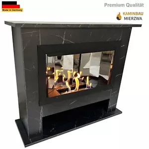 Ethanol und Gelkamin Kamin Gel Lanah Deluxe Schwarz Marmoriert - Bild 1 von 5