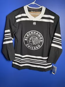 Adidas ClimaLite Chicago Blackhawks Winter Classic Authentic Jersey Size 46 - Picture 1 of 8