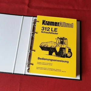 Für Radlader Kramer 312 LE, Motor Deutz F3L 912, Bedienungsanleitung, GEBRAUCHT - Bild 1 von 4