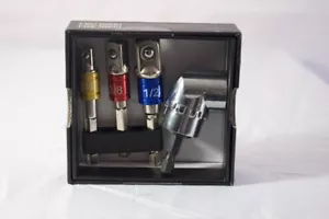 4 Stck. 105 ° rechtwinkliger Bohraufsatz & Schlagqualität Steckschlüsseladapter 1/4 Zoll 3/8 Zoll 1/2 Zoll - Bild 1 von 7