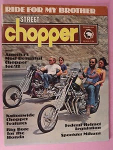 Street Chopper November 1972 Pics Custom Choppers Maintenance Tips - Imagen 1 de 11