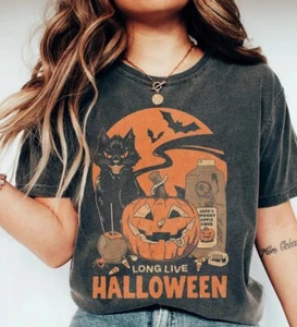 Retro Halloween Shirt, Es lebe Halloween, Vintage Halloween Shirt, Retro Hallo - Bild 1 von 2