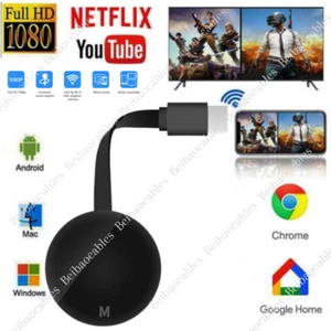 Wifi Wireless HDMI Mirror Screen Display Adapter Miracast Dongle For HD 1080P TV - Picture 1 of 12