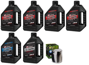 Oil Change Kit for V-Twin Full Synthetic Harley Davidson 99-2022 - Picture 1 of 5