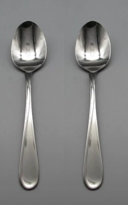 Oneida Stainless FLIGHT RELIANCE Serving Spoons - Set of TWO New