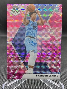 2019-20 Brandon Clarke #207 Mosaic Pink Camo Prizm Rookie RC - Bild 1 von 2