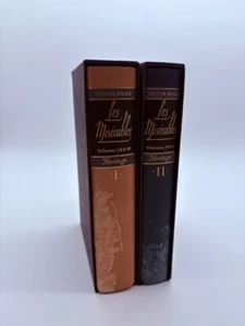 Victor Hugo LES MISERABLES 1938 - 2 Volume Set Heritage Press 5 Vol in 2 Hardcov - Bild 1 von 5