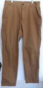 LL Bean Natural Fit Herren Hose 34x34 braun gerades Bein Outdoor Wandern 0216 - Bild 1 von 13