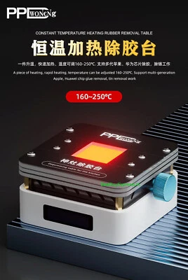 PreHeater Platform HotPlate Adjustable Temp CPU NAND Flip Chip iPhone UK - Image 1 of 4