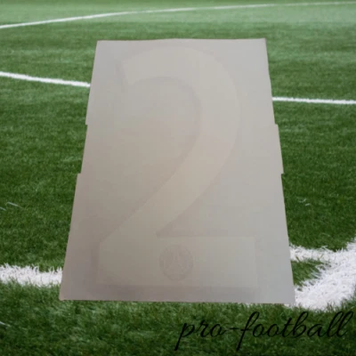 FLOCAGE OFFICIEL MONBLASON / OFFICIAL NUMBER PSG HOME T.SILVA UEFA CL 2012/2013 - Photo 1/4