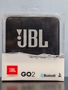 JBL by Harman GO2 Go 2 Altoparlante Bluetooth Portatile Nero Impermeabile - Nuovo! - Foto 1 di 5