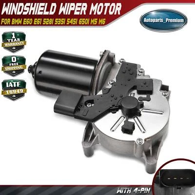 Front Windshield Wiper Motor for BMW E60 E61 5-Series 525i 528i 535i 61617131164 - Image 1 of 4
