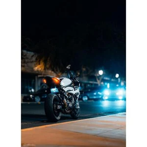 BMW Inspired S1000RR Motorcycle Art Print 032 Premium Wall Decor for Enthusiasts - Picture 1 of 13