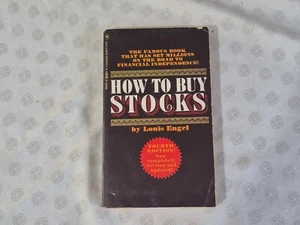 How to Buy Stocks by Louis Engel (1967, Paperback) 5th printing - Picture 1 of 5