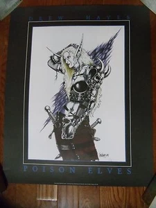 POISON ELVES "CLEAH " LIMITED EDITION PRINT DRAW HAYES HARD TO FIND - Bild 1 von 1