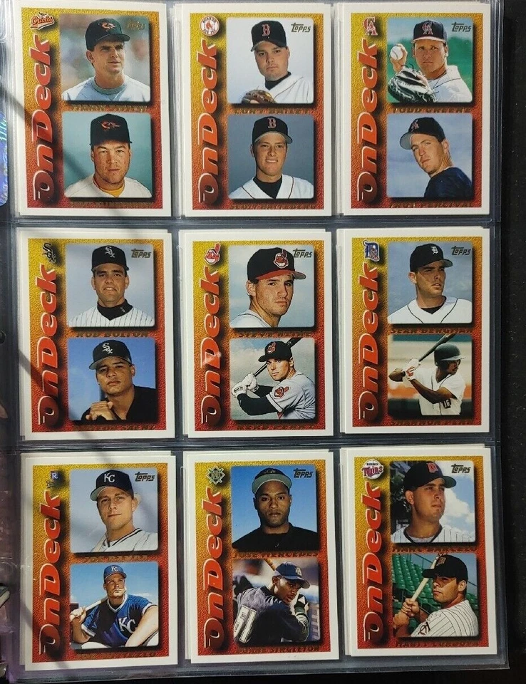 1995 Topps base cards 501-660 Pick from drop down list - Image 1 of 3
