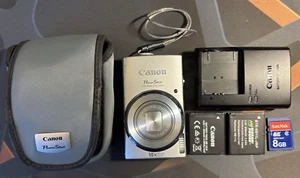 Canon Powershot ELPH 150 IS 20MP Digital Camera / 2 Batteries+8GB+ Charger+Case - Picture 1 of 15