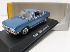 Audi 100 Coupe S 1970 Dealer Edition 1:43 Minichamps Rare to Find