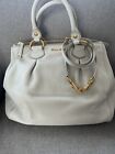 AUTHENTIC PREOWNED MIU MIU TWO-WAY WOMENS LEATHER BAG size 13"H × 16"W × 4"D