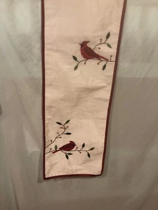 Cardinals Redbirds Tischläufer gebraucht 70" x 13" - Bild 1 von 6