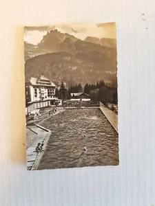 Postal fotográfica antigua / sin usar / Kandersteg - Sport Hotel Bernerhof - Imagen 1 de 4