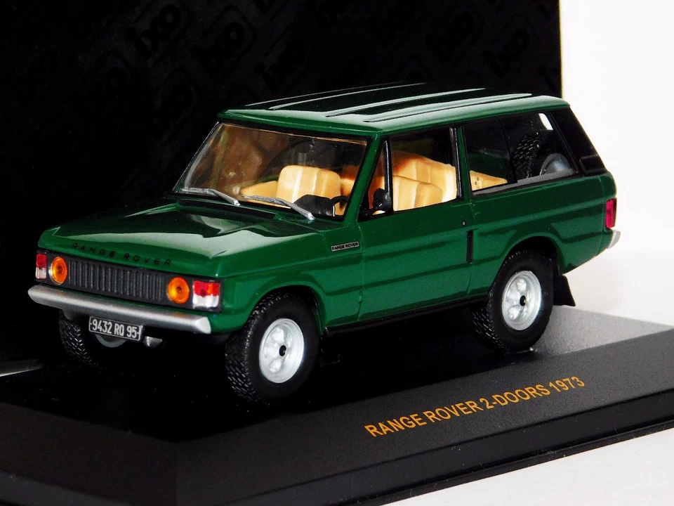 RANGE ROVER 2 PORTE 2D LHD 1973 VERDE IXO CLC003 1/43 - Immagine 1 di 1