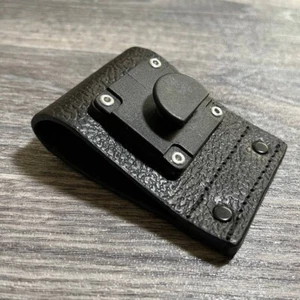 MOTOROLA PMLN5610A LEATHER REPLACEMENT SWIVEL BELT LOOP FREE UK P&P - Picture 1 of 3