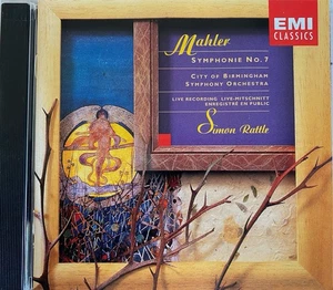 MAHLER - Symphony No. 7 - Rattle/Birmingham Symphony Orchestra CD AS NEW! EMI - Picture 1 of 2