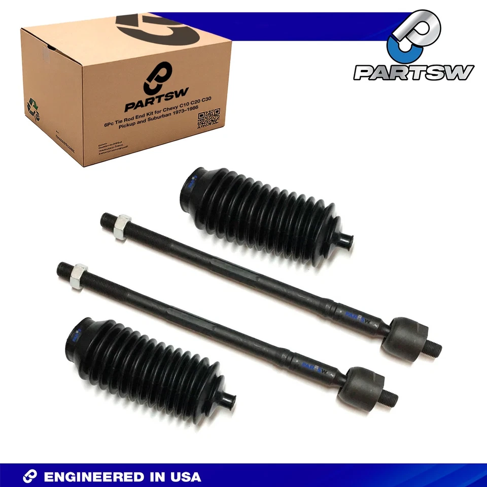 Kit de dirección de 4 piezas para ES300 Toyota Avalon Camry Sienna Solara extremos de varilla de amarre interior Foto 1 de 4