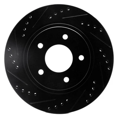 For Chevy Monte Carlo 95-99 Brake Rotor eLINE Drilled & Slotted 1-Piece Front Foto 1 de 3