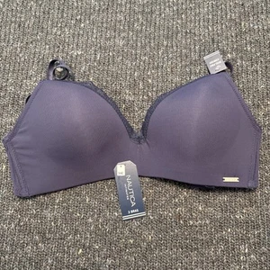 NUEVO NUEVO CON ETIQUETAS Sujetador Nautica Intimidates Azul Marino Talla 34C 2332 - Imagen 1 de 6