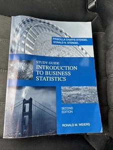 Introduction to Business Statistics - Study Guide 2nd Ed. Ronald Weiers - Picture 1 of 3